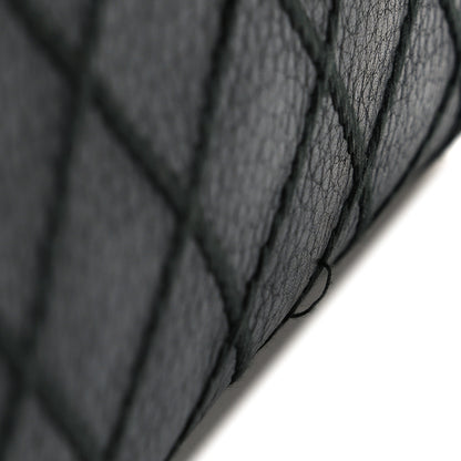 Chanel Calfskin Stitched CC Long Wallet Black 10 of 11