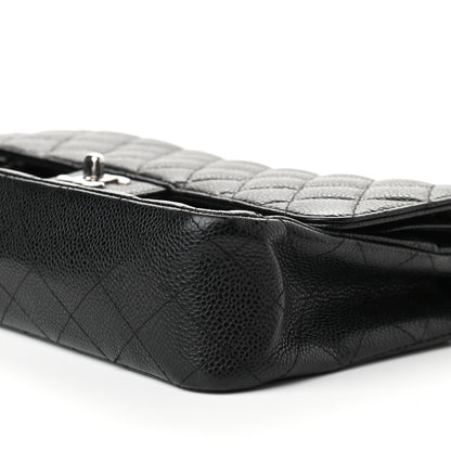 Chanel Caviar Quilted Medium Double Flap Black 8 of 8