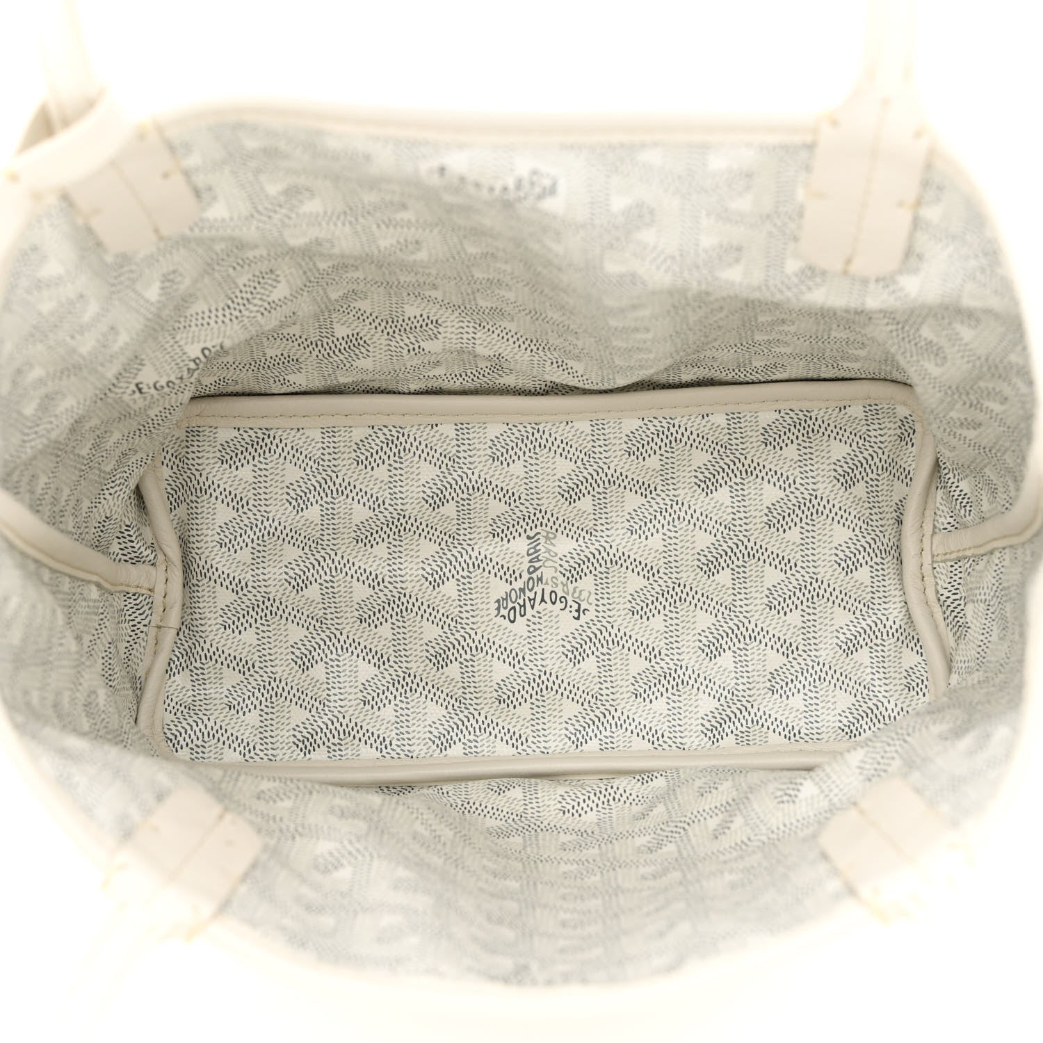 Goyard Goyardine Reversible Mini Anjou White 17 of 25