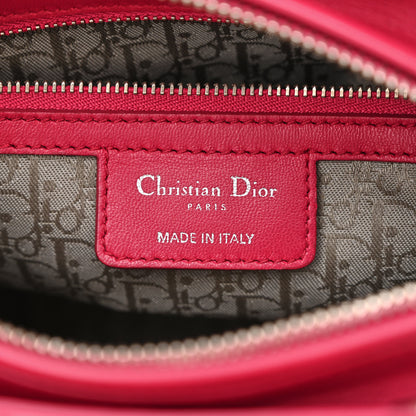 Christian Dior Lambskin Cannage Medium Lady Dior Pink 6 of 12