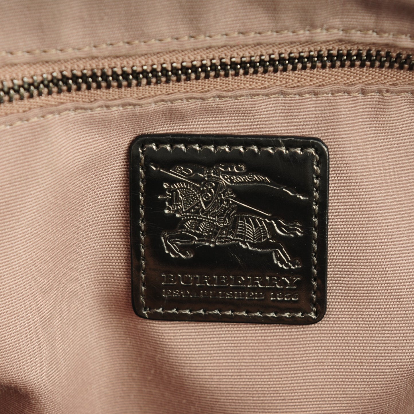 Patent Supernova Check Medium Denham Tote Dark Nickel