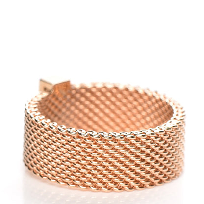 Tiffany 18K Rose Gold 4 Diamond Somerset Ring 5 3 of 5