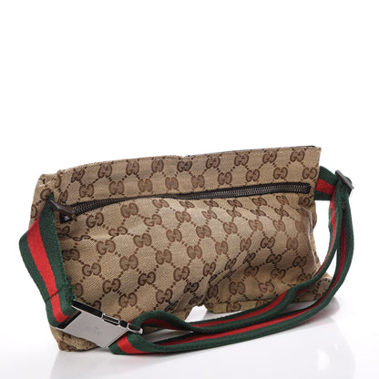 Gucci Monogram Web Belt Bag Dark Brown 3 of 10