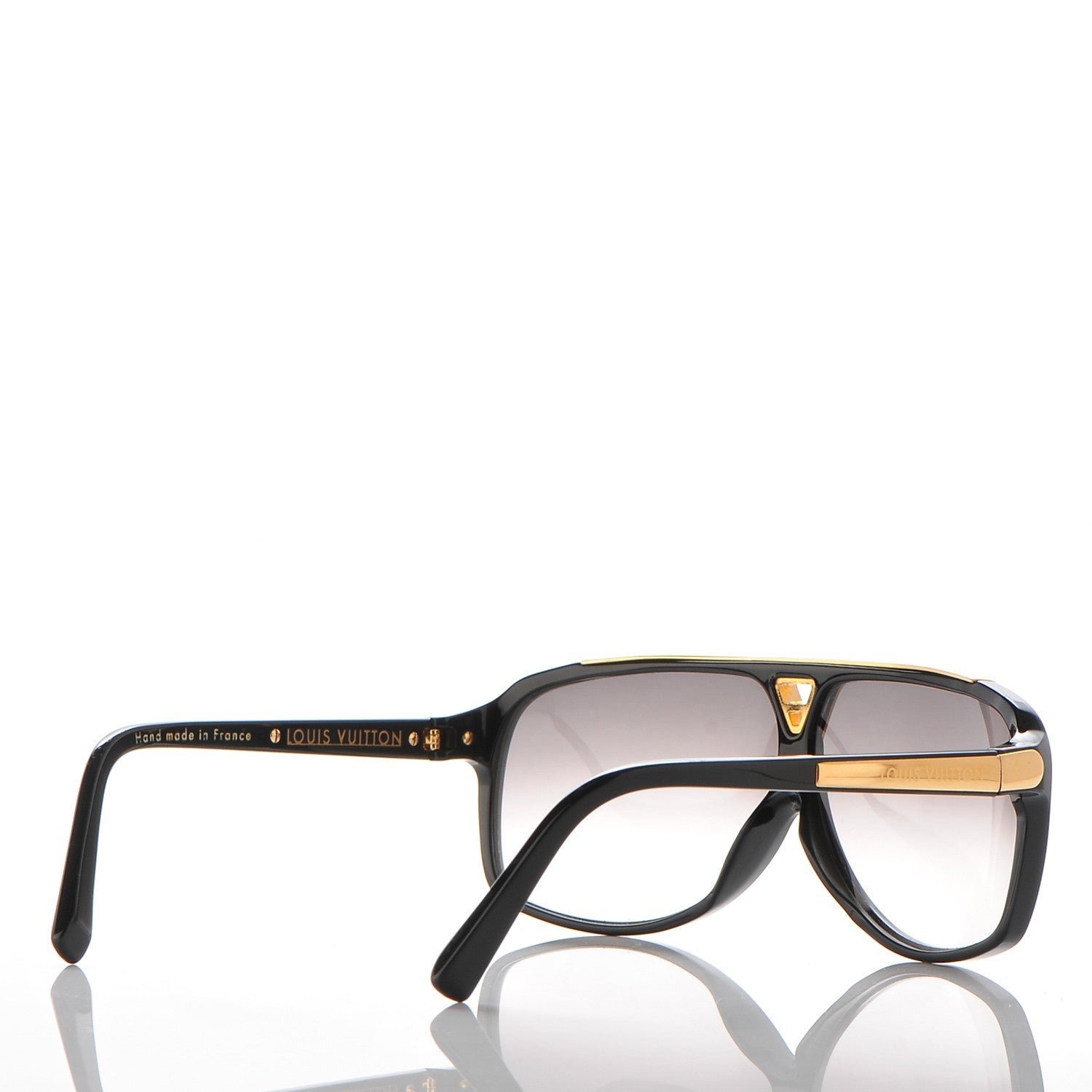 Louis Vuitton Acetate Evidence Sunglasses Z0105E Black 2 of 6
