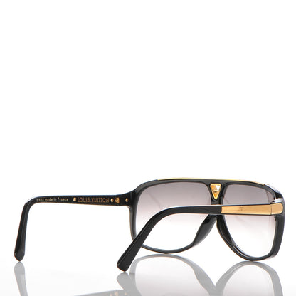 Louis Vuitton Acetate Evidence Sunglasses Z0105E Black 2 of 6
