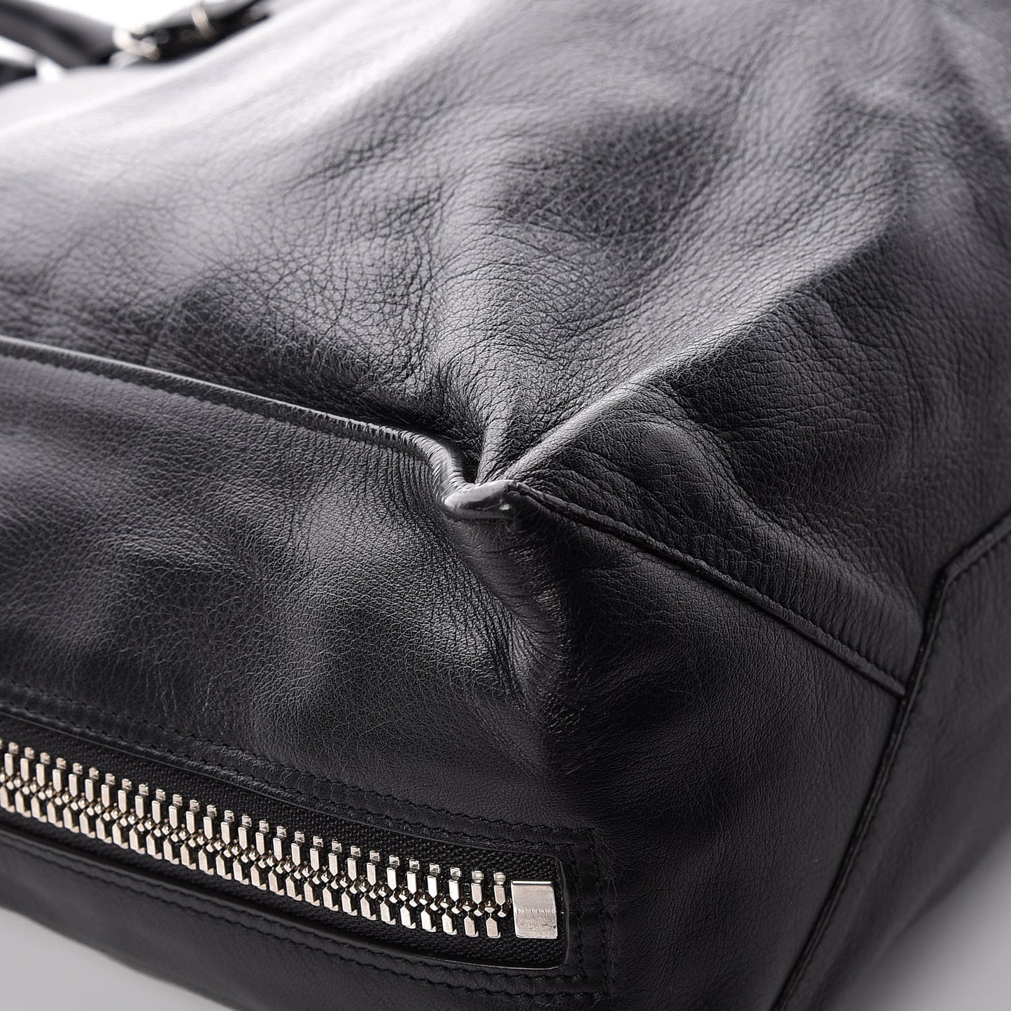 Veau Papier A5 Zip Around Tote Black