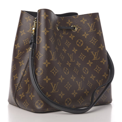 Louis Vuitton Monogram Neonoe MM Black 3 of 9