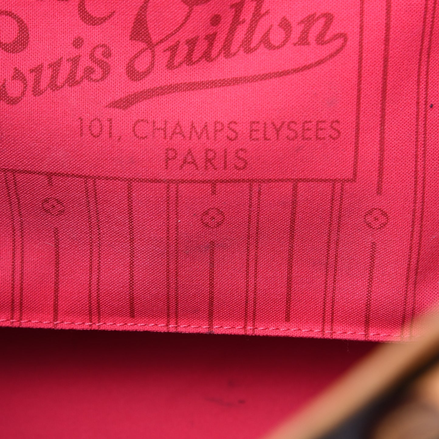 Monogram My LV Heritage Neverfull MM Fuchsia White