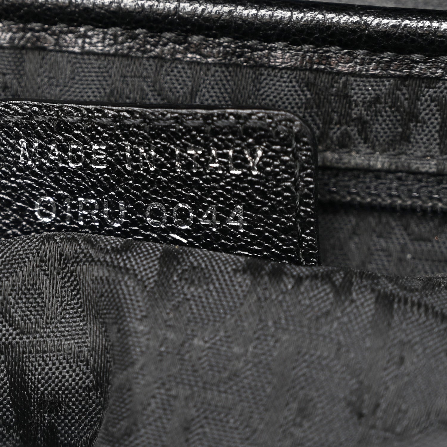 Christian Dior Shiny Goatskin Saddle Bag Black 7 of 13