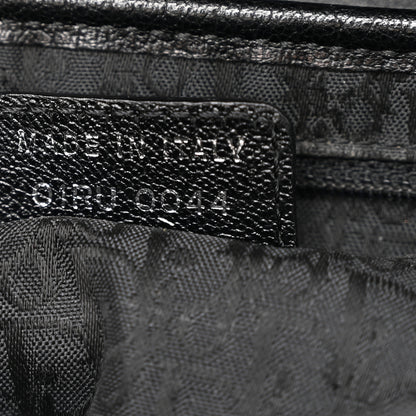 Christian Dior Shiny Goatskin Saddle Bag Black 7 of 13