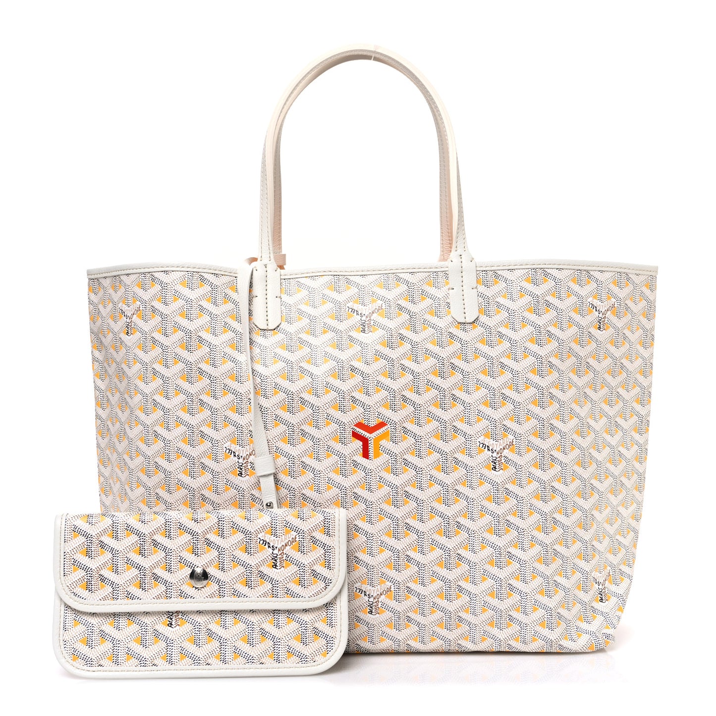 Goyardine Saint Louis Claire Voie PM White Yellow