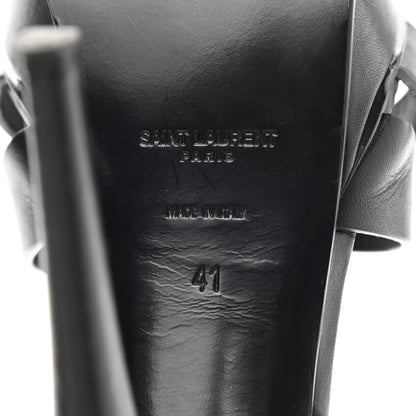 Saint Laurent Patent Tribute 105 Platform Sandals 41 Black 7 of 11