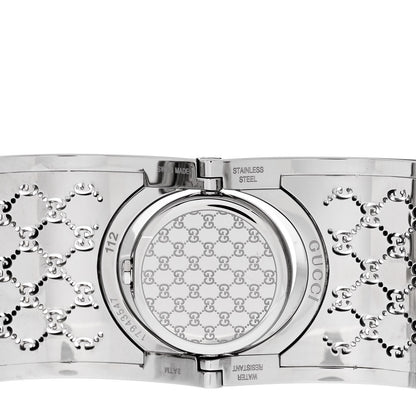 Gucci Stainless Steel 33mm Twirl Quartz Watch Brown 4 of 5