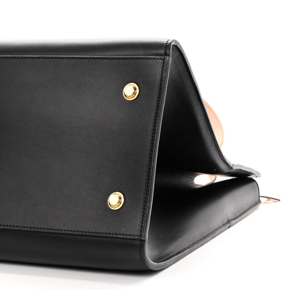 Louis Vuitton Calfskin City Steamer XL Black Creme Bourgogne 9 of 9