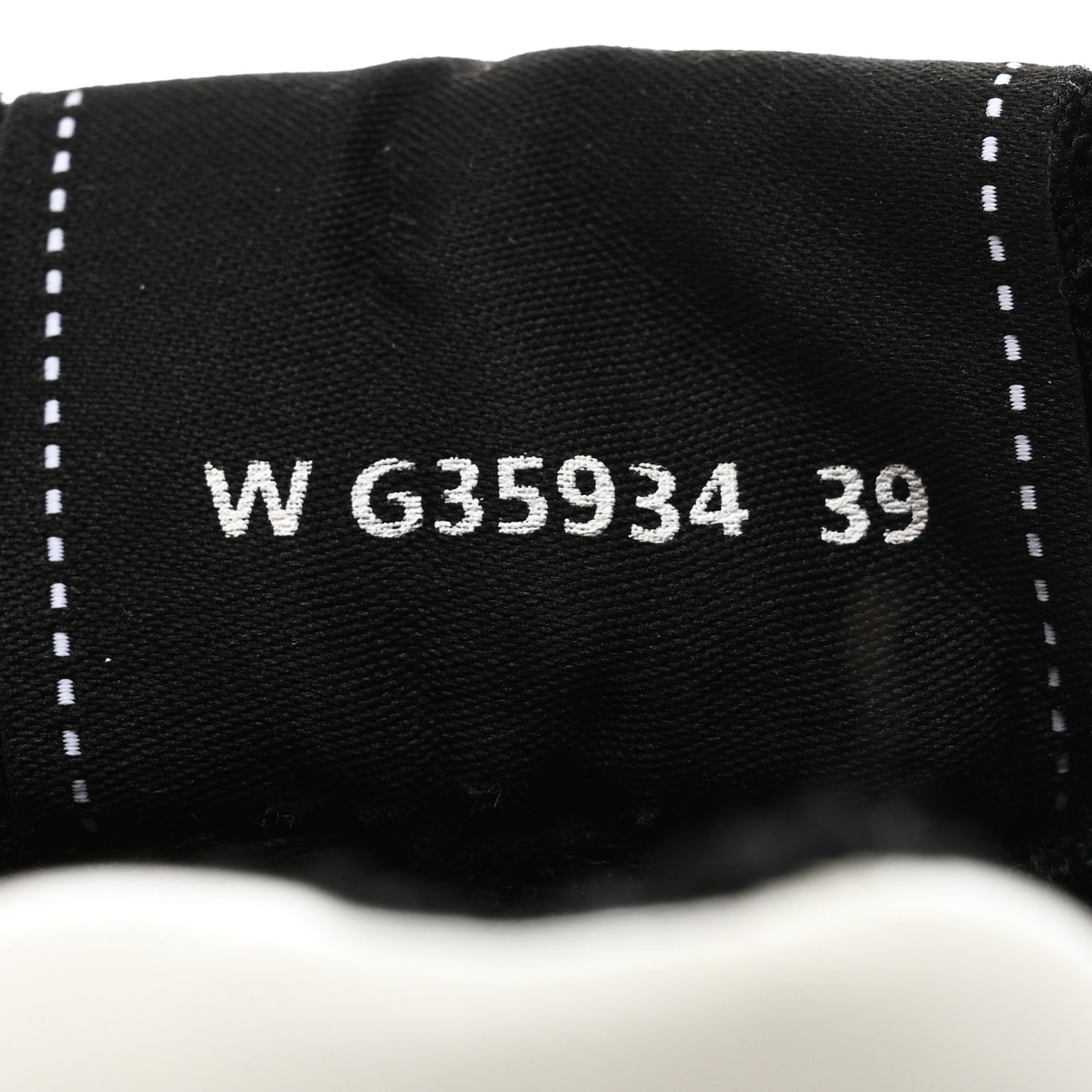 Calfskin Womens Logo Sneakers 39 White Black