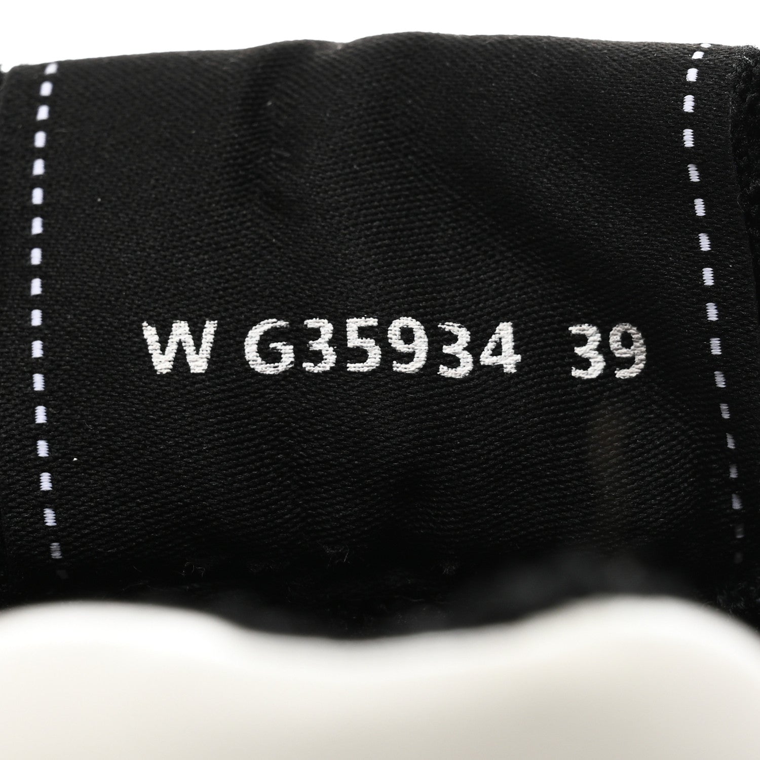 Chanel Calfskin Womens Logo Sneakers 39 White Black 8 of 9