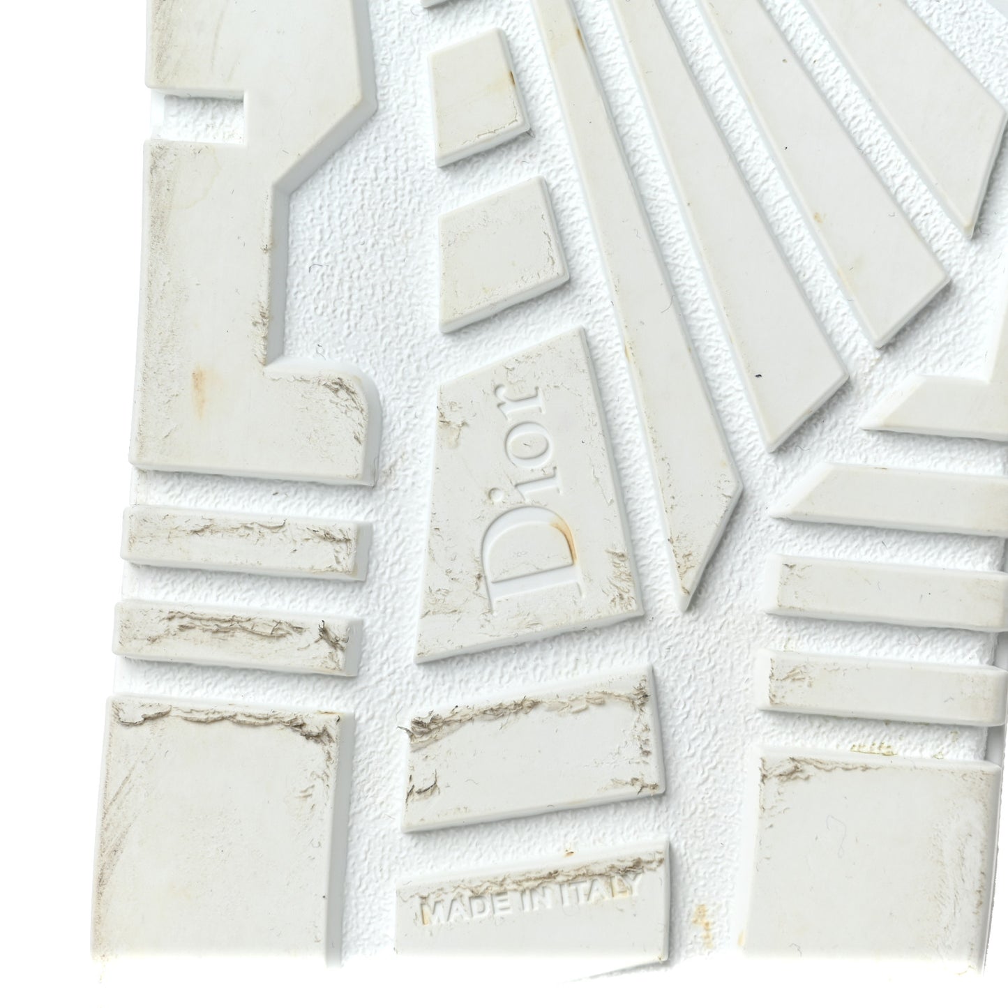 Suede Patent Terry Cloth Dior-ID Platform Sneakers 41 White Framboise