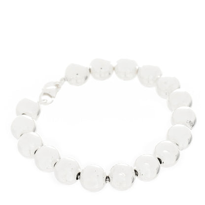 Tiffany Sterling Silver 10mm HardWear Ball Bracelet 1 of 3