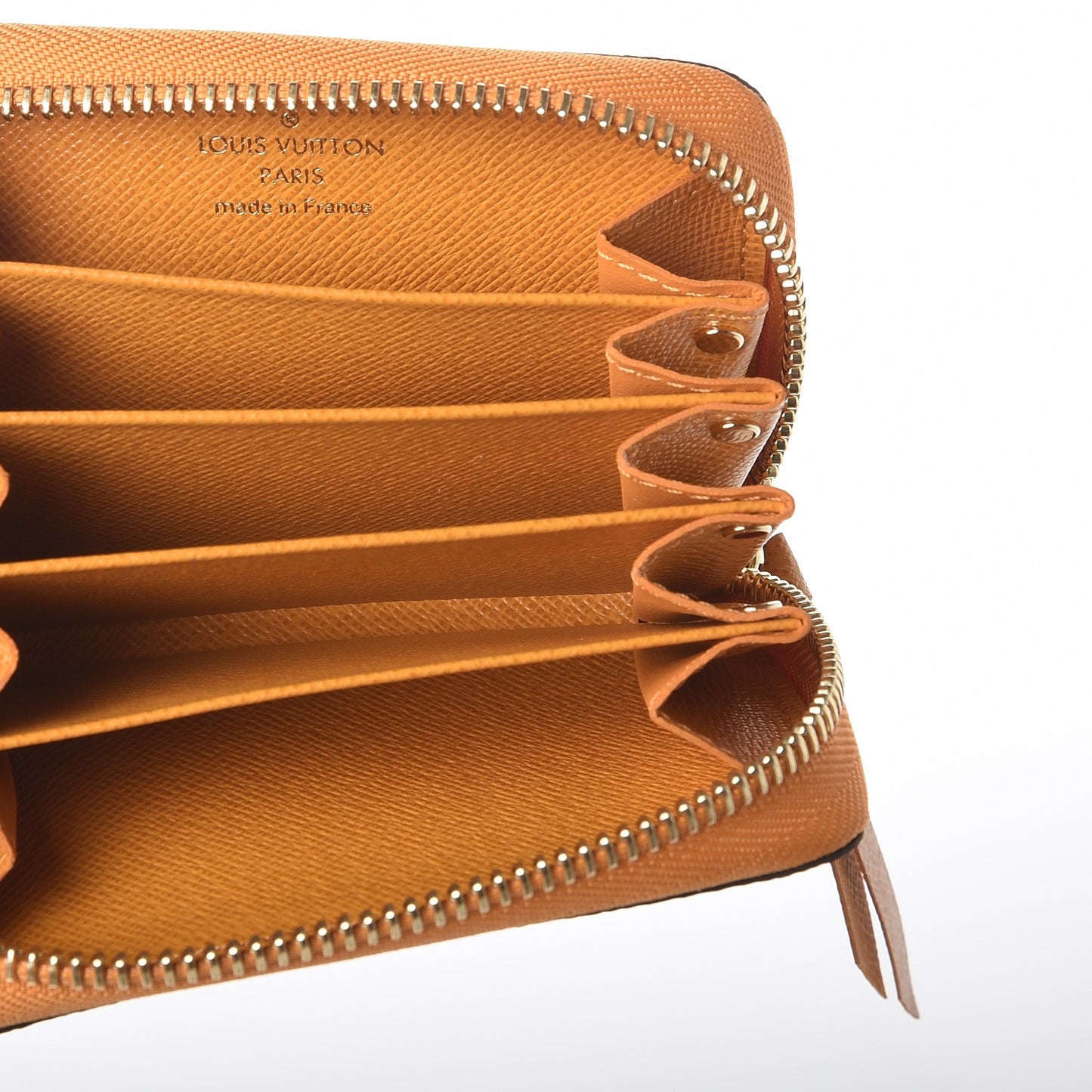 Monogram Zippy Multicartes Safran Imperial