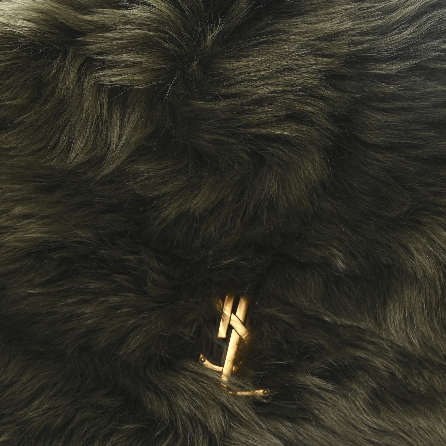 Shearling Fur Medium Jamie 4.3  Olive Ranch Dark Olive Ranch