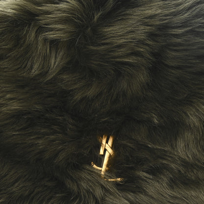 Saint Laurent Shearling Fur Medium Jamie 4.3  Olive Ranch Dark Olive Ranch 8 of 10