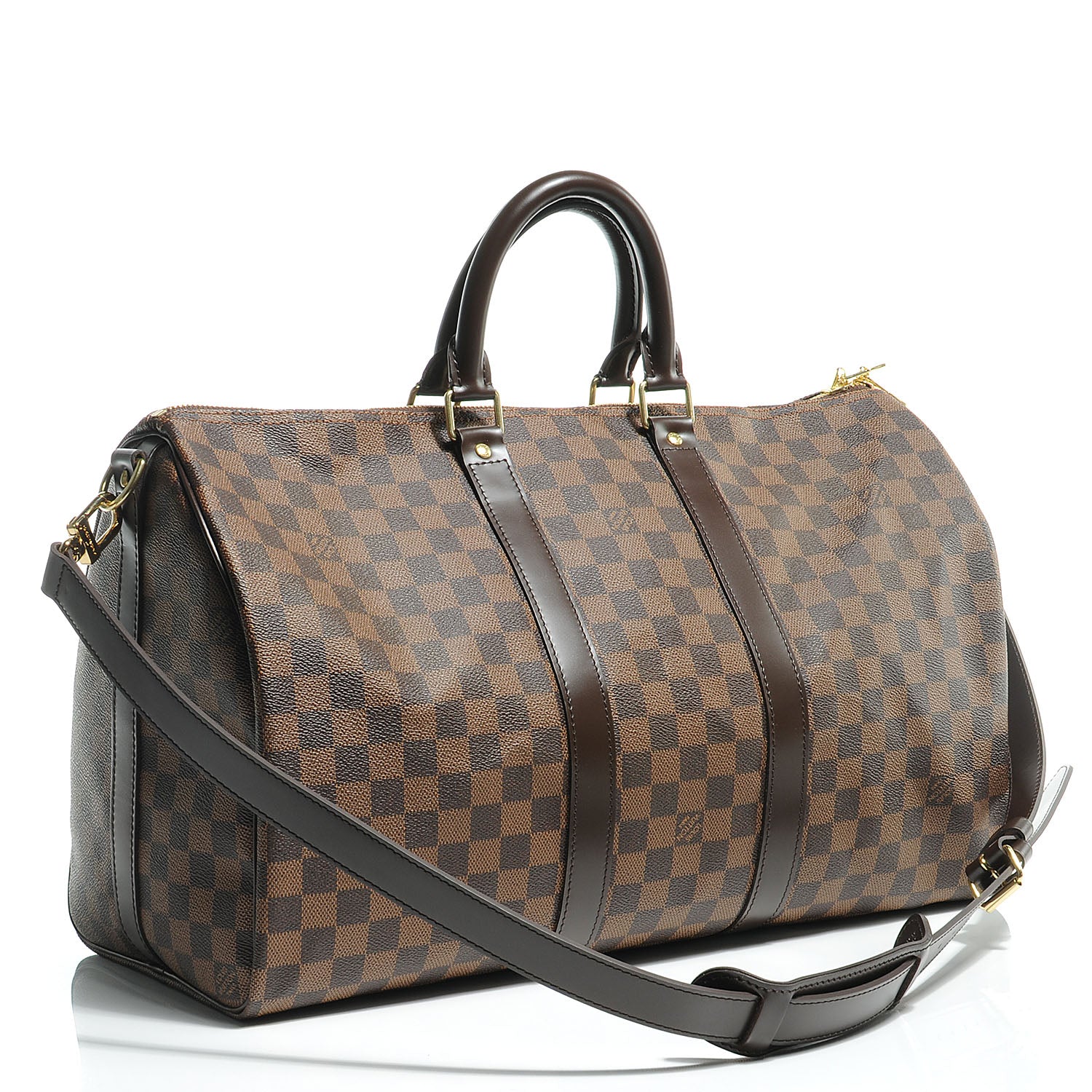 Louis Vuitton Damier Ebene Keepall Bandouliere 45 3 of 7