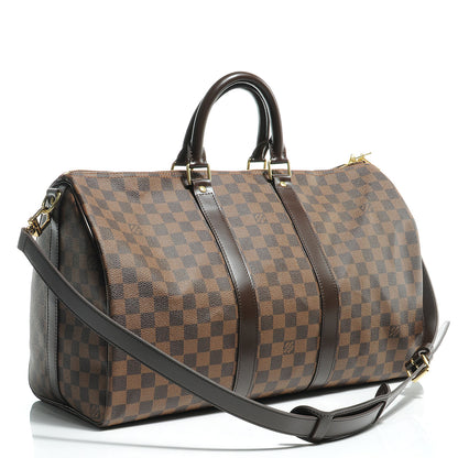 Louis Vuitton Damier Ebene Keepall Bandouliere 45 3 of 7
