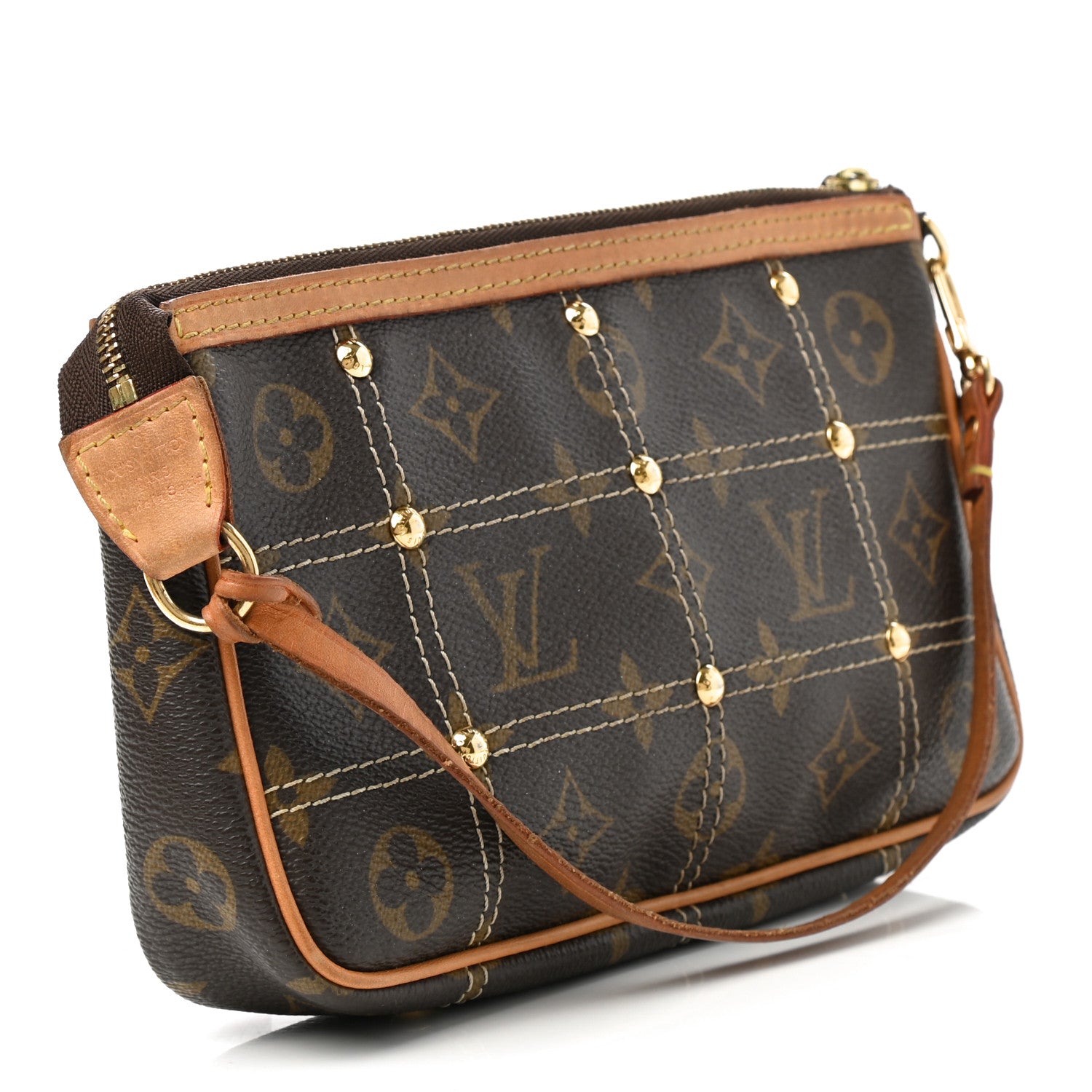 Louis Vuitton Monogram Riveting Pochette Accessories 3 of 8