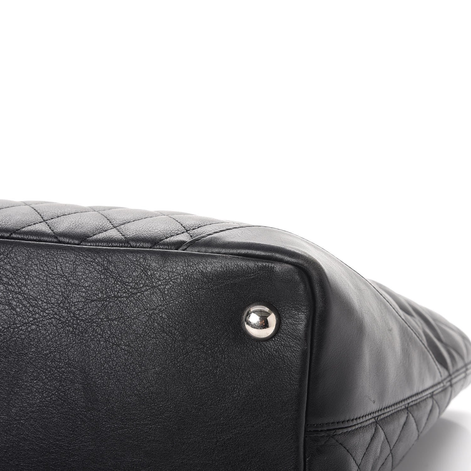 Chanel Calfskin Quilted Large Cambon Tote Black 11 of 12