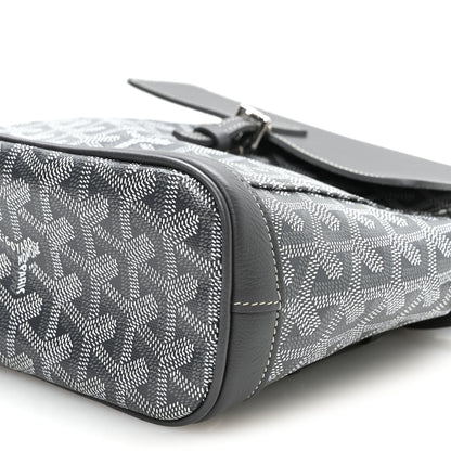 Goyard Goyardine Calfskin Mini Alpin Backpack Grey 8 of 8