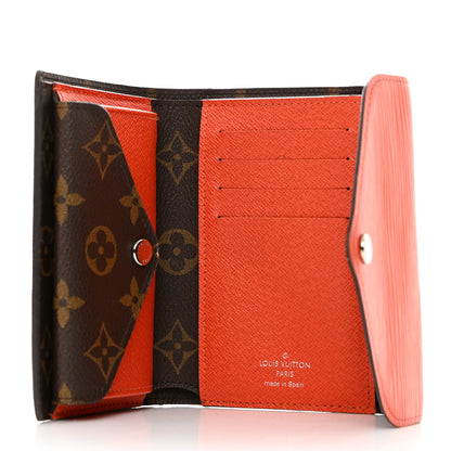 Louis Vuitton Epi Monogram Marie-Lou Compact Wallet Piment 6 of 8