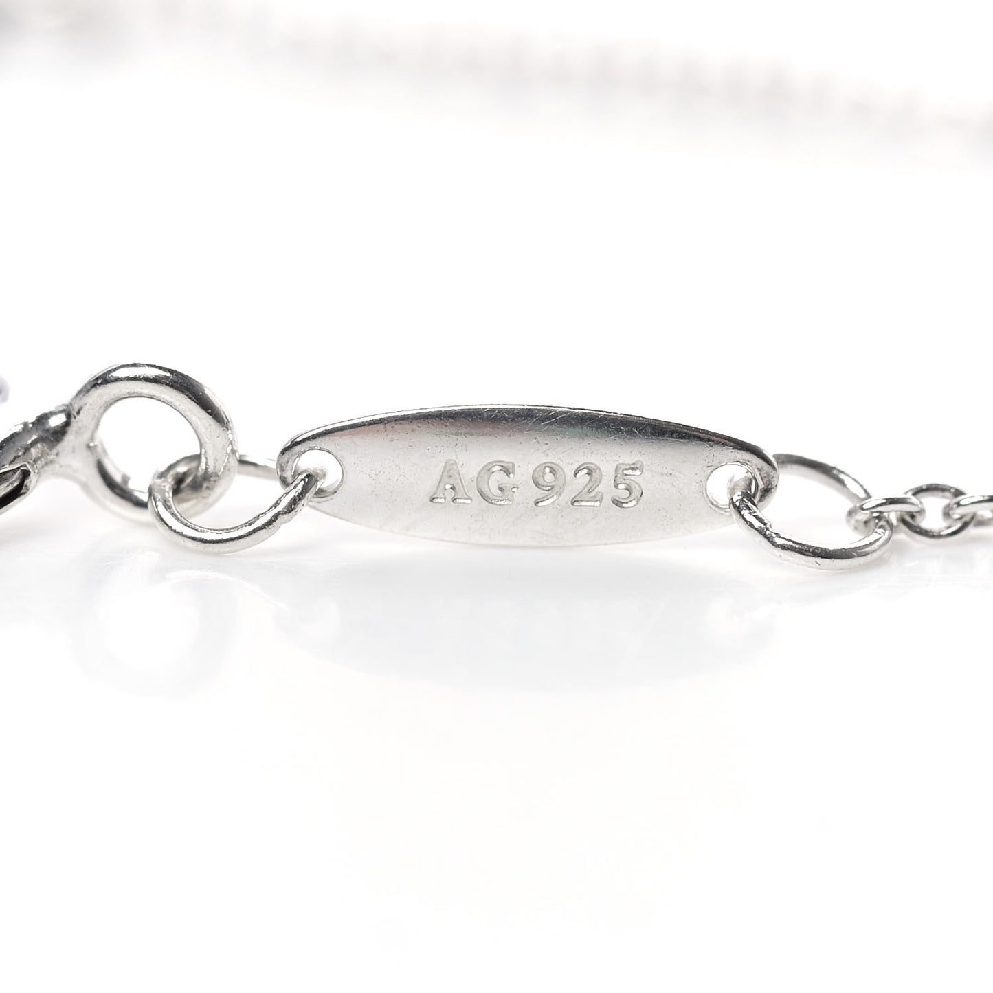 Sterling Silver Diamond Turquoise Elsa Peretti Color By The Yard Bracelet