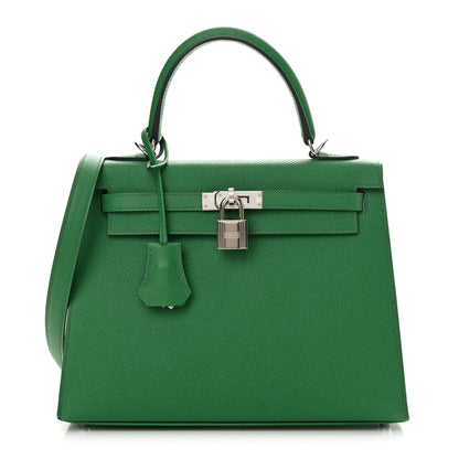 Hermes Epsom Kelly Sellier 25 Cactus 1 of 16