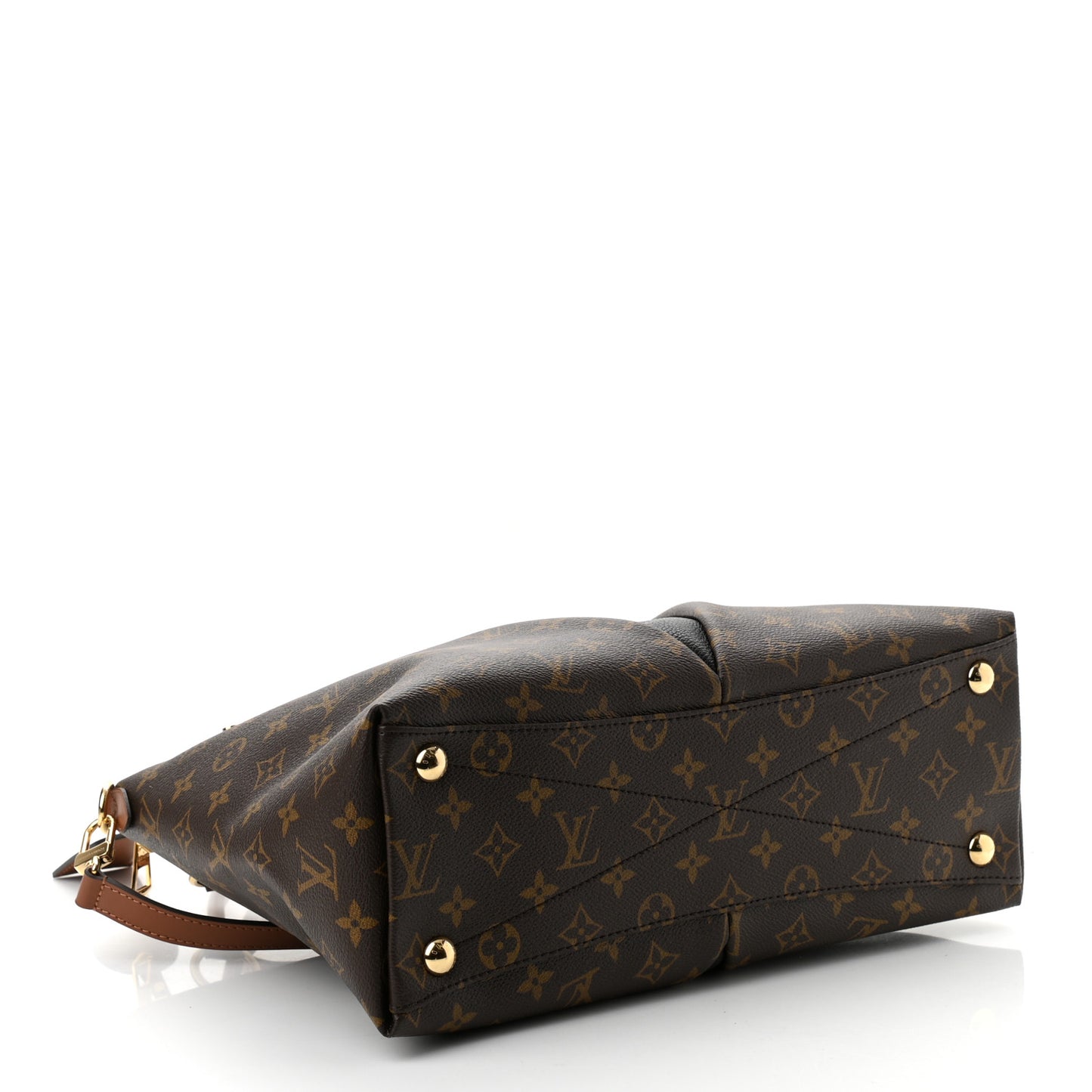 Monogram V Tote MM Black