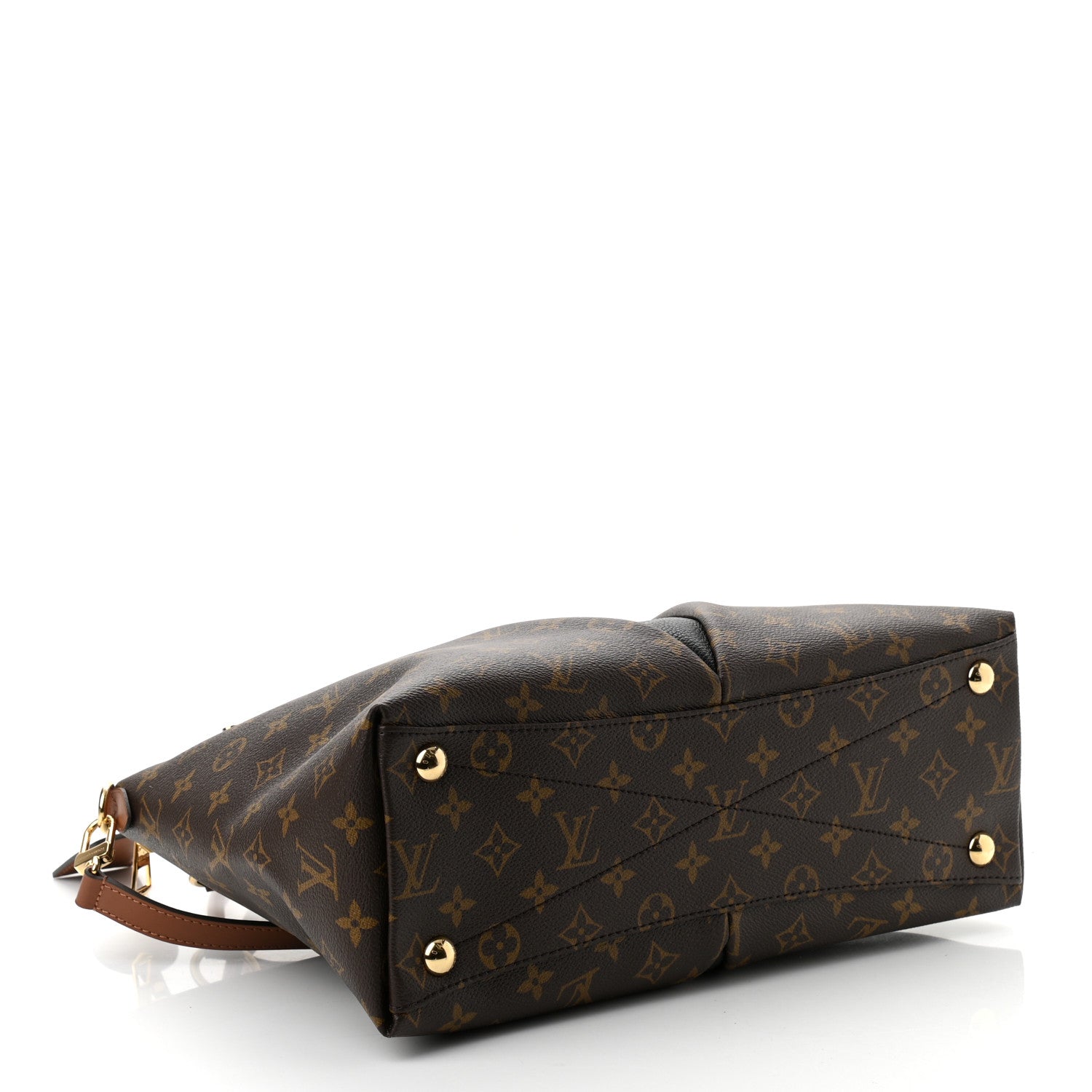 Louis Vuitton Monogram V Tote MM Black 4 of 9
