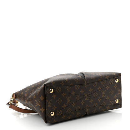 Louis Vuitton Monogram V Tote MM Black 4 of 9
