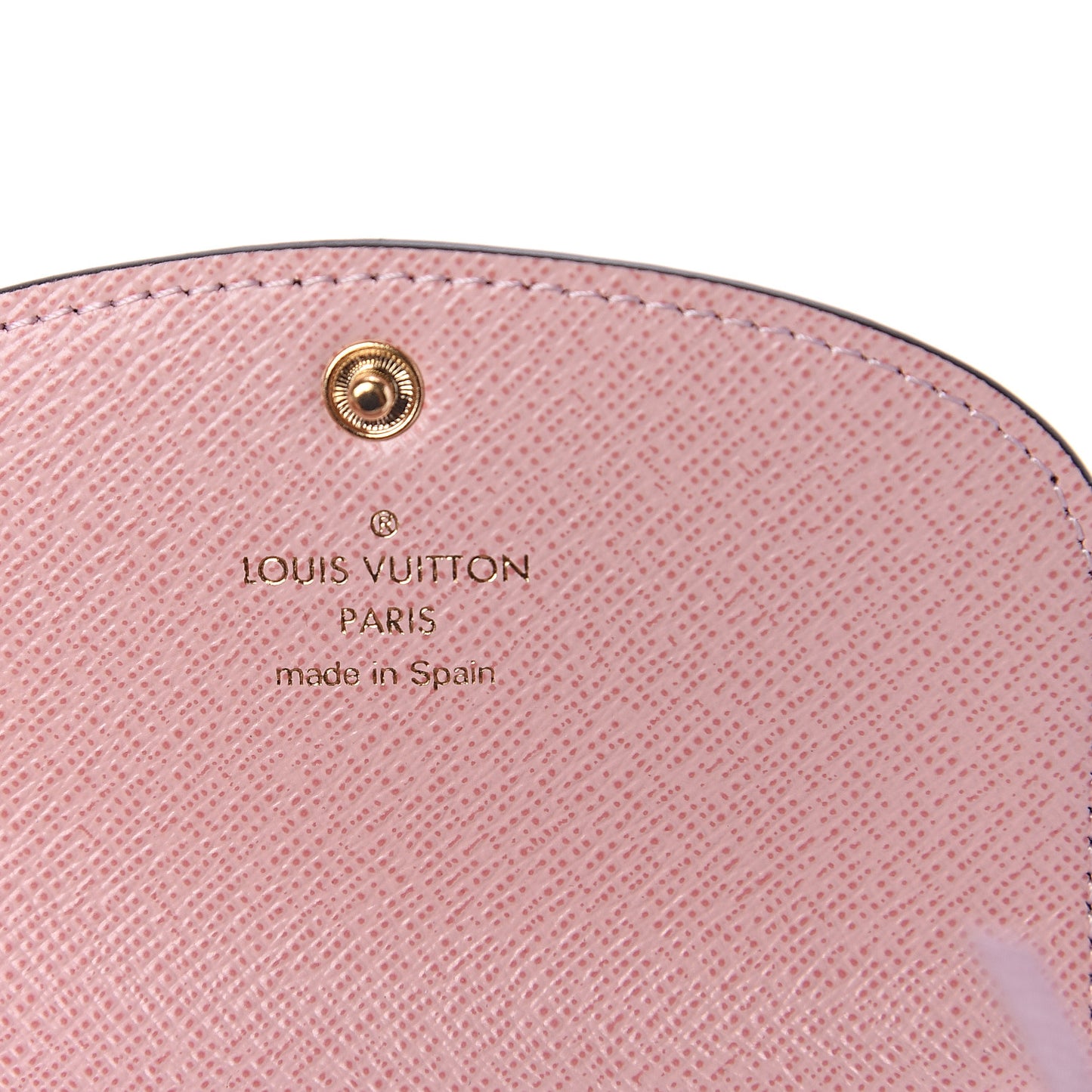 Monogram Rosalie Coin Purse Rose Ballerine
