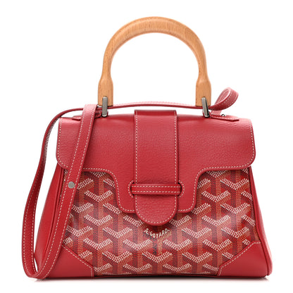 Goyard Goyardine Saigon Mini Red 1 of 9
