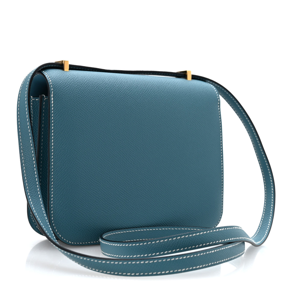 Hermes Epsom Constance 18 New Blue Jean 4 of 12