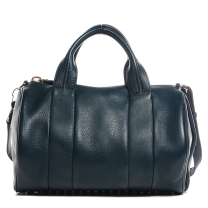Alexander Wang Lambskin Rocco Duffel Dark Argon Pale Gold Hardware 1 of 7