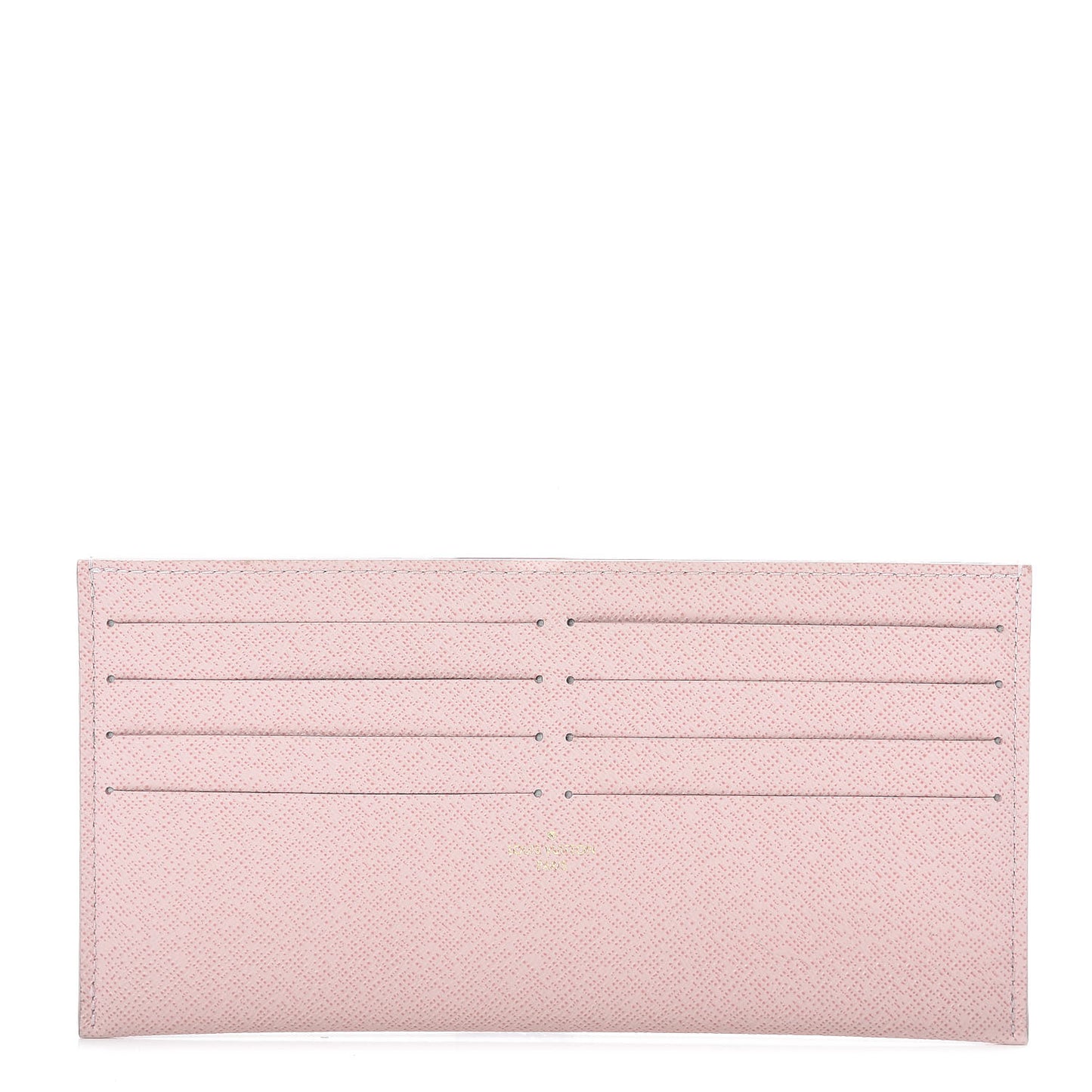 Calfskin Felicie Card Holder Insert Rose Ballerine