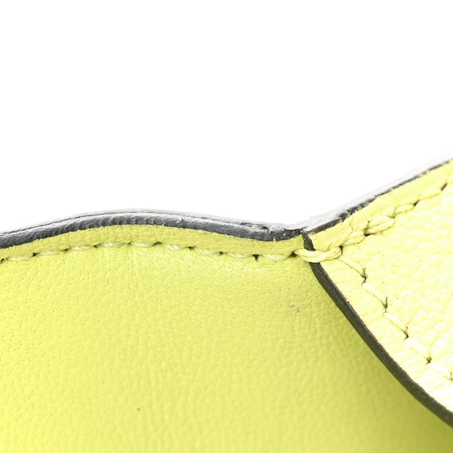 Chevre Mysore Mini Verrou Chaine Bag Jaune Bourgeon