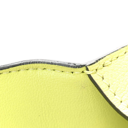 Hermes Chevre Mysore Mini Verrou Chaine Bag Jaune Bourgeon 12 of 13