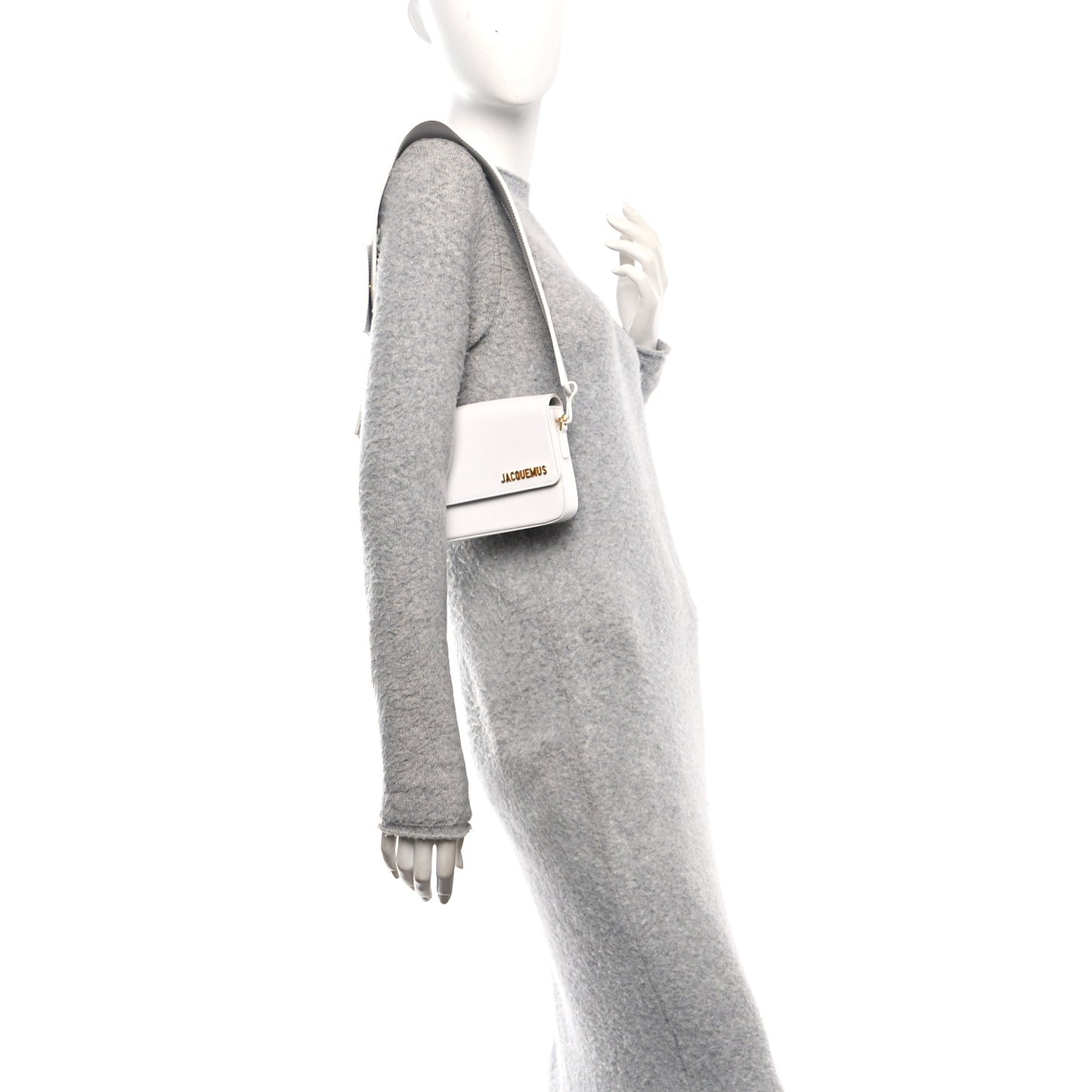 Smooth Calfskin Le Carinu White