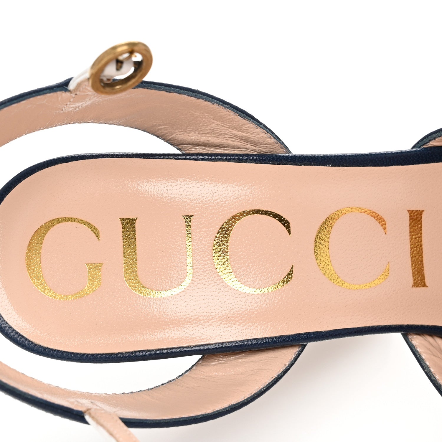 Gucci Malaga Kid Alison Platform 36 Navy White 8 of 13