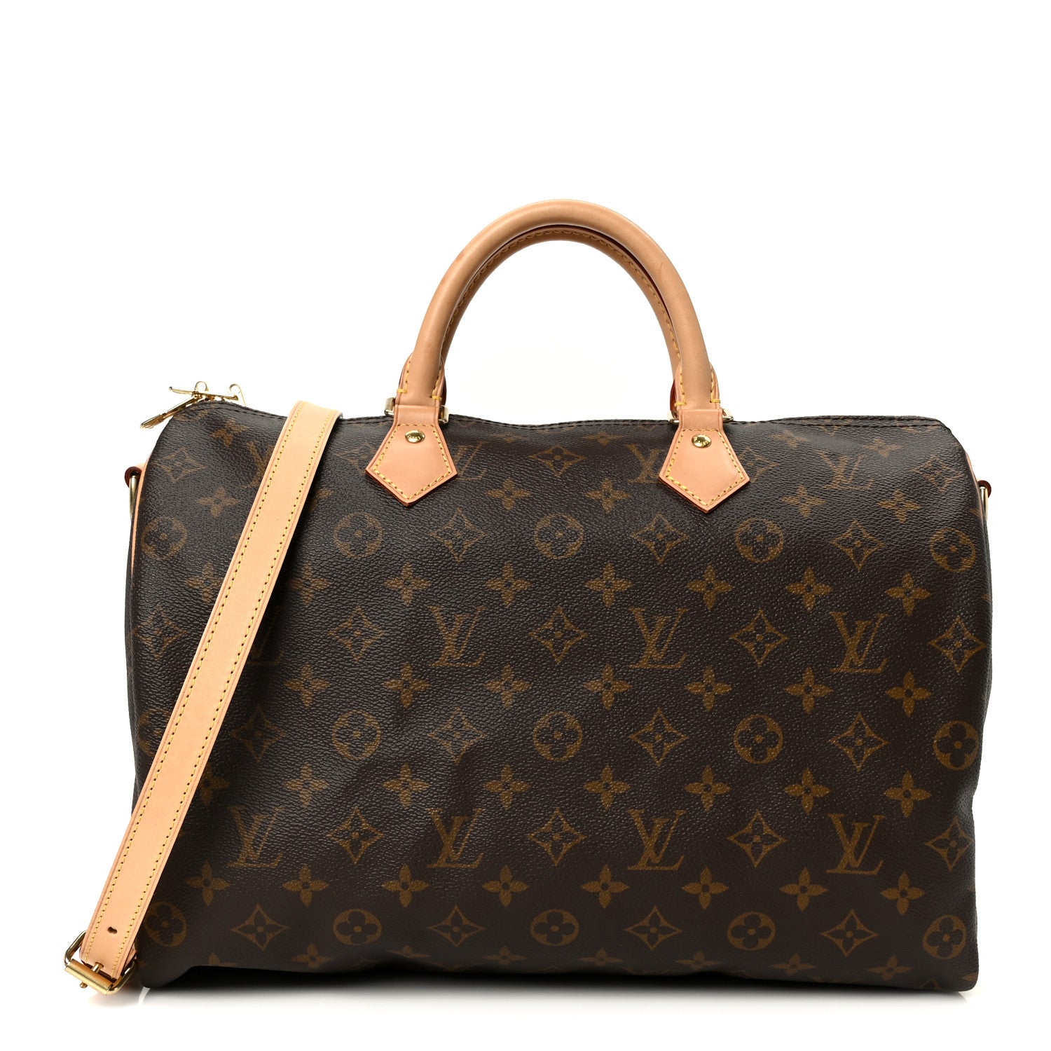 Louis Vuitton Monogram Speedy Bandouliere 35 1 of 12