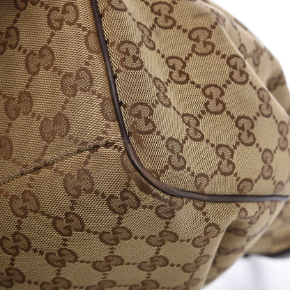Gucci Monogram Large Sukey Tote Dark Brown 19 of 19
