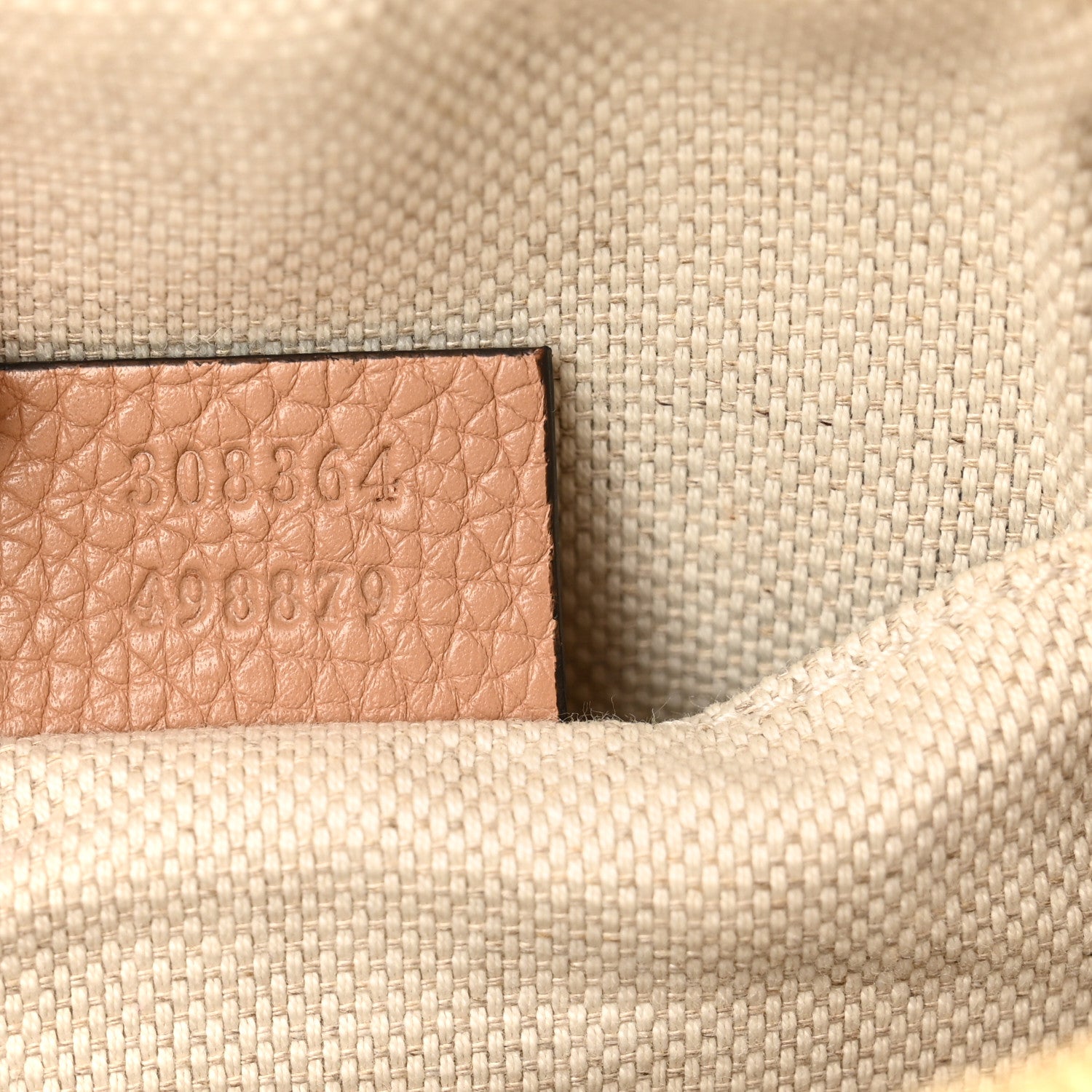 Gucci Pebbled Calfskin Small Soho Disco Bag Rose Beige 7 of 14