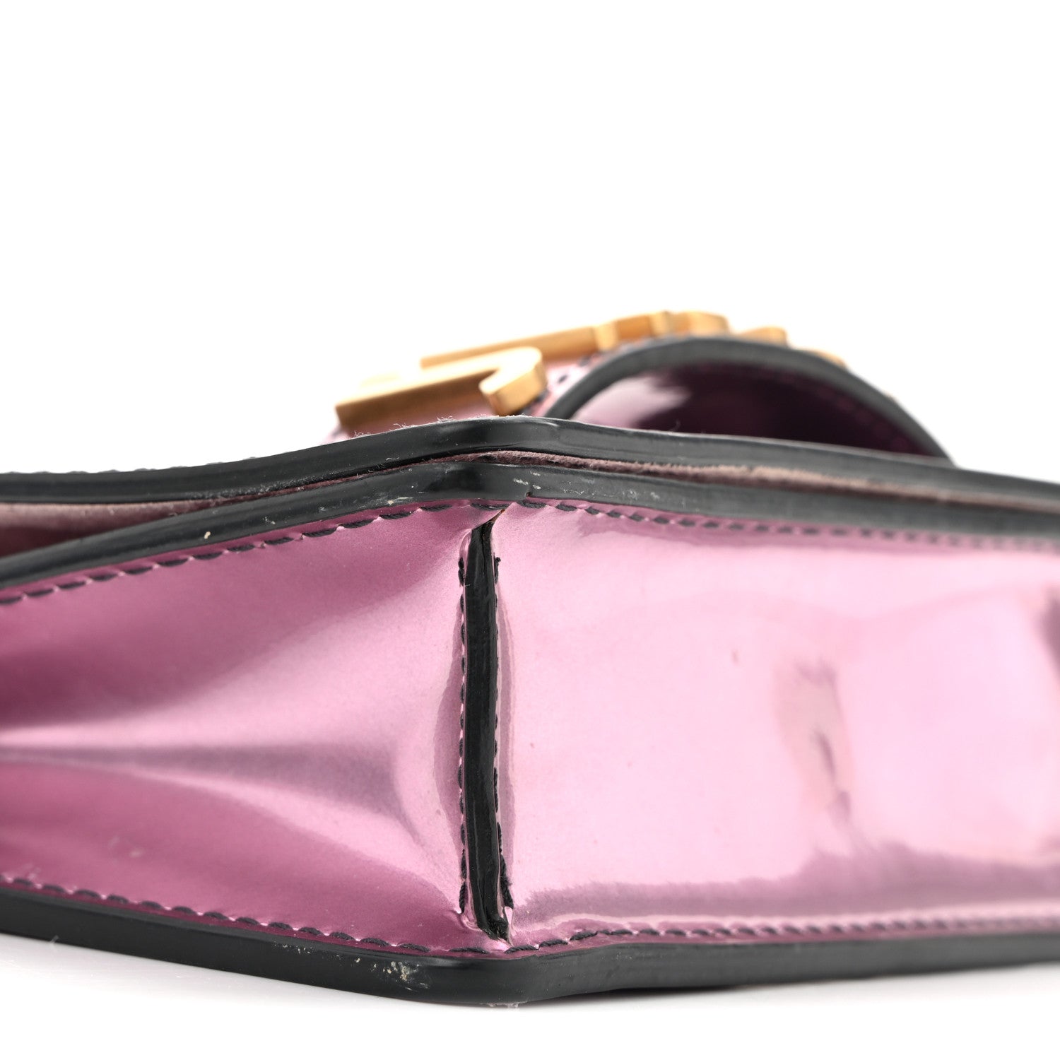 Christian Dior Metallic Calfskin J'Adior Mini Chain Flap Bag Pink 8 of 13