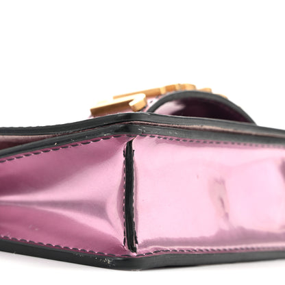 Christian Dior Metallic Calfskin J'Adior Mini Chain Flap Bag Pink 8 of 13